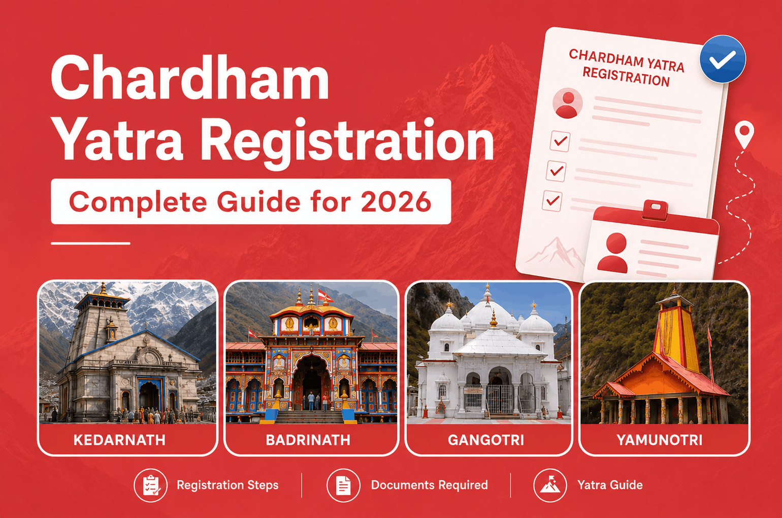 Chardham yatra registration